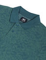 Flying Machine All Over Floral Print Cotton Polo Shirt