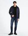 Flying Machine Slash Slim Tapered Fit Jeans