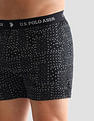 USPA Innerwear Printed Cotton OEX09 Boxers - Pack Of 2