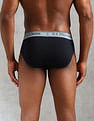 U.S. Polo Assn. Solid Low Rise OEB15 Briefs - Pack Of 3