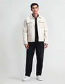 Arrow Sport Corduroy Trucker Solid Jacket