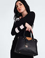 U.S. Polo Assn. Women Contrast Panel Structured Handbag