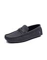 U.S. Polo Assn. Men Broody Metallic Logo Solid Loafers