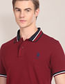 U.S. Polo Assn. Solid Slim Fit Polo Shirt