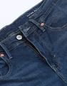 Flying Machine Slash Slim Tapered Fit Jeans