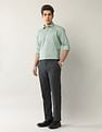 Arrow Textured Liberty Classic Fit Autopress Shirt