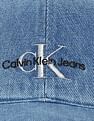 Calvin Klein Monogram Washed Denim Cap