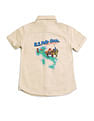U.S. Polo Assn. Kids Boys Graphic Printed Regular Fit Shirt