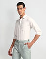 Arrow Horizontal Stripe Slim Shirt