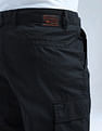 Flying Machine Solid Relaxed Tapered Fit Cargos