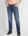 Flying Machine Stone Wash F-Jango Straight Fit Jeans