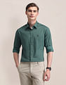 U.S. Polo Assn. Tailored Fit Solid Twill Shirt
