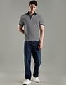 Tommy Hilfiger Striped Regular Fit Cotton Polo T-Shirt