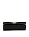 Tommy Hilfiger Solid Black Pu Sling Bag