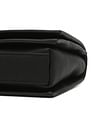 Tommy Hilfiger Solid Black Pu Sling Bag