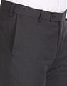 Arrow Solid Dobby Formal Trousers