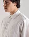 Calvin Klein Jeans Solid Regular-Fit Cotton Shirt