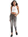 Flying Machine Women Stone Wash Skinny Jeans