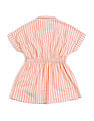 U.S. Polo Assn. Kids Girls Vertical Striped Shirt Dress