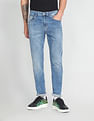 Flying Machine Slash Slim Tapered Fit Mid Rise Jeans