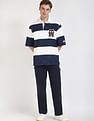 Tommy Hilfiger Striped Regular-Fit Cotton Polo Shirt