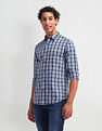 U.S. Polo Assn. Denim Co. Slim Fit Tartan Checked Shirt