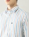 Arrow Sport Slim Fit Vertical Striped Shirt