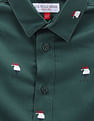 U.S. Polo Assn. Kids Boys Brand Print Cotton Shirt