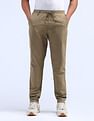 Flying Machine Relaxed Tapered Fit Solid Trousers
