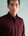 Arrow Newyork Slim Fit Smart Satin Shirt