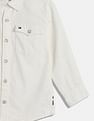 Tommy Hilfiger Kids Boys Solid Regular-Fit Cotton Shirt