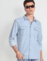 Flying Machine Washed Cotton Shirt