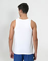 USPA Innerwear Solid Cotton EV002 Vest - Pack Of 2