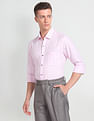 Arrow Manhattan Slim Fit Dobby Formal Shirt