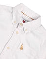 U.S. Polo Assn. Kids Boys Dobby Cotton Shirt