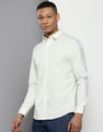 Calvin Klein Brand Tape Sleeve Slim Shirt