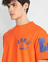 Flying Machine Rear Print Oversized T-Shirt