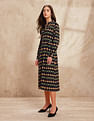 U.S. Polo Assn. Women Geometric Printed Midi Shirt Dress