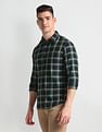 U.S. Polo Assn. Denim Co. Tartan Check Herringbone Shirt