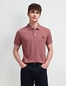 U.S. Polo Assn. Denim Co. Muscle Fit Solid Polo Shirt