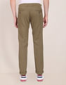 U.S. Polo Assn. Mid Rise Solid Denver Trousers