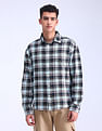 Flying Machine Oversized Fit Twill Shirt