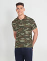 U.S. Polo Assn. Denim Co. Camouflage Print Cotton Polo Shirt