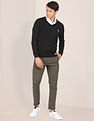 U.S. Polo Assn. V-Neck Acrylic Sweater