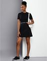 Calvin Klein Brand Tape Solid Dress