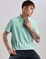 Calvin Klein Jeans Solid Regular Fit Cotton Polo Shirt