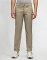 Arrow Sport Solid Dobby  Trousers