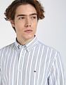Tommy Hilfiger Multi Stripe Oxford Regular Fit Shirt