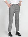 Arrow Hudson Tailored Fit Formal Trousers