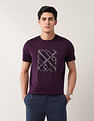 Arrow Newyork Graphic Printed Night Is Young T-Shirt